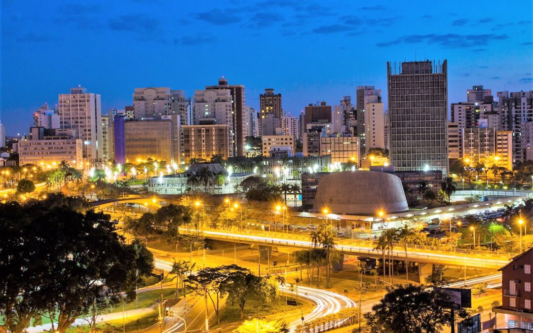 Iluminação pública LED em Santo Andre no Brasil